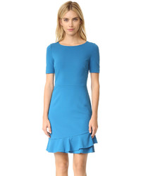 Голубое платье от Diane von Furstenberg