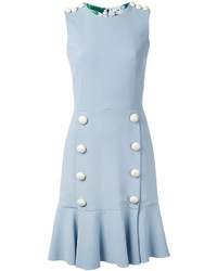 Голубое платье от Dolce & Gabbana