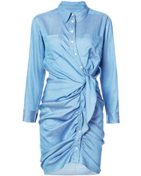 Голубое платье от Veronica Beard