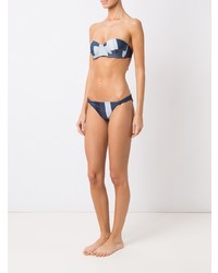 Голубой бикини-топ от Amir Slama