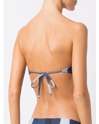 Голубой бикини-топ от Amir Slama