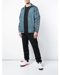 Мужской голубой бомбер от Off-White