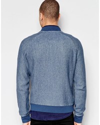 Мужской голубой бомбер от Original Penguin