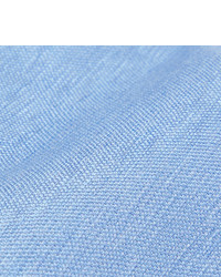 Мужской голубой галстук от Dunhill