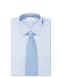 Мужской голубой галстук от Brioni