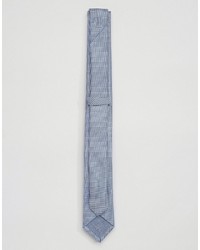 Мужской голубой галстук от Selected