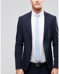 Мужской голубой галстук от Jack and Jones