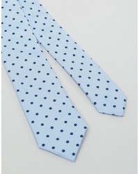 Мужской голубой галстук от Jack and Jones
