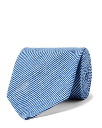 Мужской голубой галстук от Rubinacci