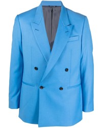 Мужской голубой двубортный пиджак от Reveres 1949