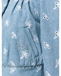 Женский голубой джинсовый бомбер от Marc Jacobs
