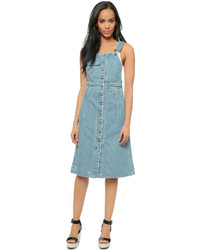 Голубой джинсовый сарафан от Sea