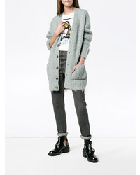 Женский голубой кардиган от R13