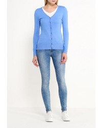 Женский голубой кардиган от Sela