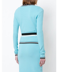 Женский голубой кардиган от Dvf Diane Von Furstenberg