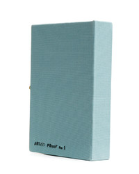 Голубой клатч с вышивкой от Olympia Le-Tan