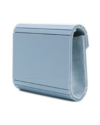 Голубой клатч от Jimmy Choo