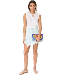 Голубой клатч от Mystique