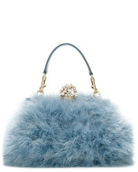 Голубой клатч от Dolce & Gabbana