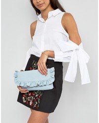 Голубой клатч от Asos