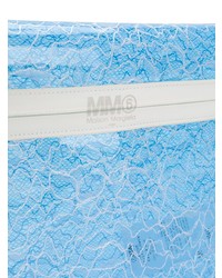 Голубой клатч от MM6 MAISON MARGIELA