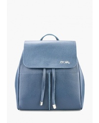 Женский голубой кожаный рюкзак от BB1