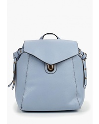 Женский голубой кожаный рюкзак от O'stin