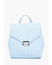 Женский голубой кожаный рюкзак от Ventoro