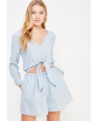 Голубой комбинезон с шортами от Gap