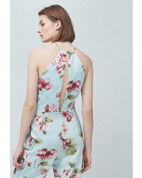 Голубой комбинезон от Mango