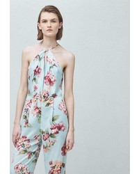 Голубой комбинезон от Mango