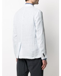 Мужской голубой льняной пиджак от Barena