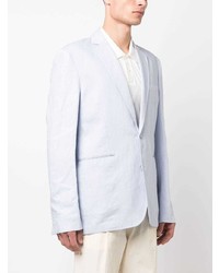Мужской голубой льняной пиджак от Orlebar Brown