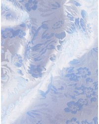 Голубой нагрудный платок с цветочным принтом от Asos