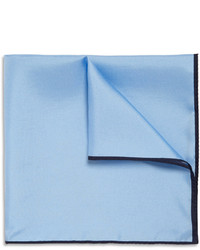 Голубой нагрудный платок от Drakes