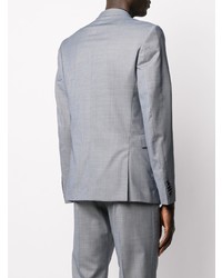 Мужской голубой пиджак в клетку от Paul Smith