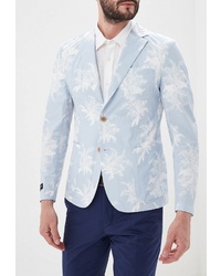 Мужской голубой пиджак с принтом от Marciano Los Angeles