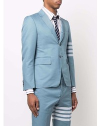 Мужской голубой пиджак от Thom Browne
