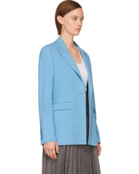Женский голубой пиджак от Richard Nicoll