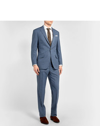 Мужской голубой пиджак от Richard James