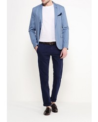 Мужской голубой пиджак от Boss Orange