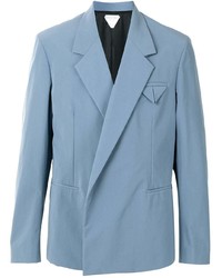 Мужской голубой пиджак от Bottega Veneta