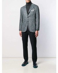 Мужской голубой пиджак от Kiton