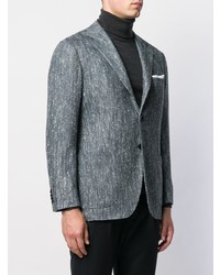 Мужской голубой пиджак от Kiton