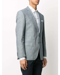 Мужской голубой пиджак от BOSS