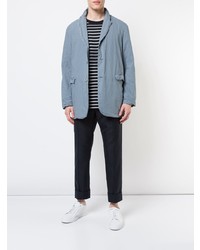 Мужской голубой пиджак от Casey Casey