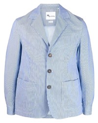 Мужской голубой пиджак от Doppiaa