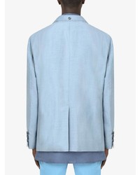 Мужской голубой пиджак от Dolce & Gabbana