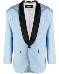 Мужской голубой пиджак от DSQUARED2