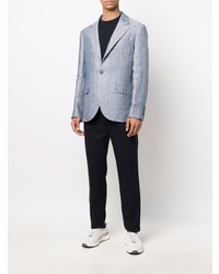 Мужской голубой пиджак от Brunello Cucinelli